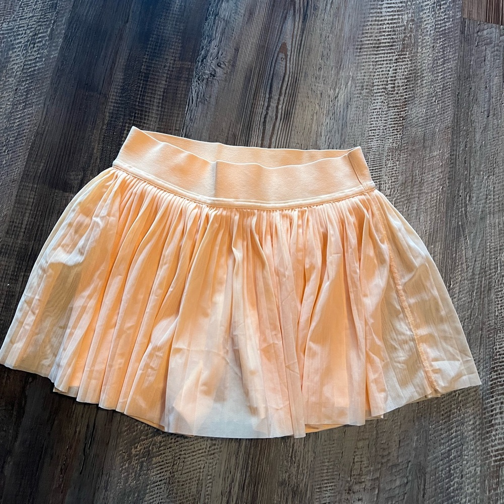 Lululemon Athletica Light Orange Skater Skirt